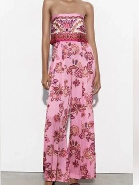 ISO: Zara Strapless Jumpsuit